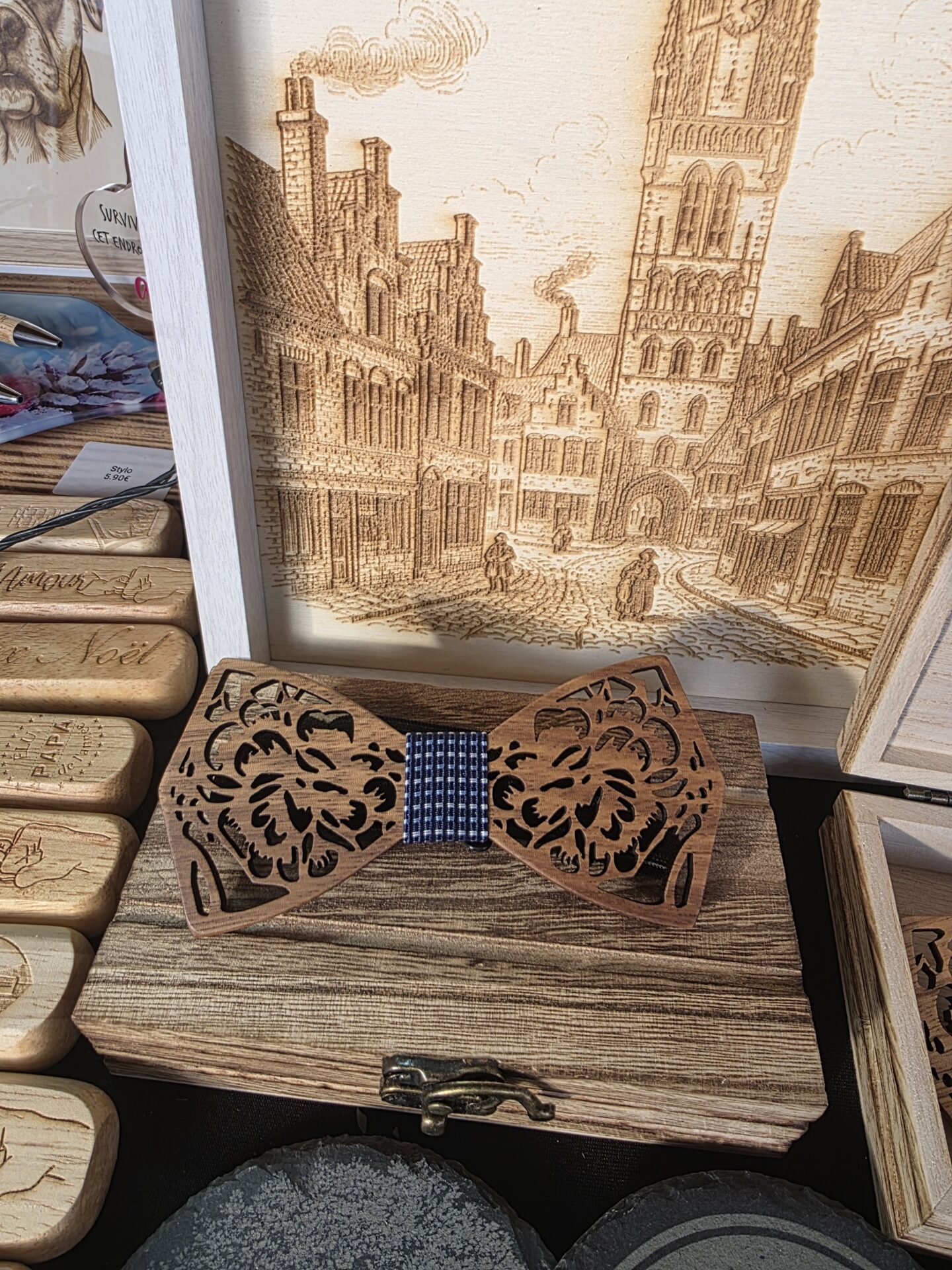 Décoration papillon bois personnalisée